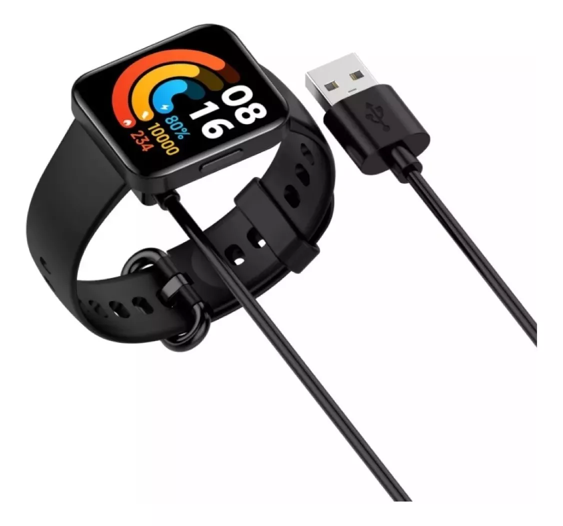 CABLE CARGADOR MAGNÉTICO PARA XIAOMI REDMI WATCH 3 2 LITE 7 1 UNIDAD CT - 3