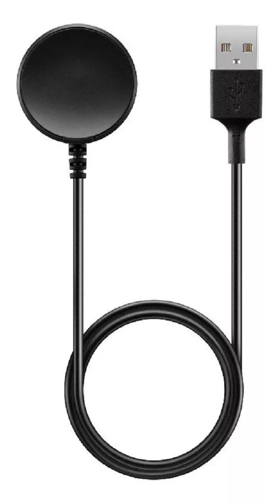 CARGADOR SAMSUNG GALAXY WATCH CLASSIC 4 3 ACTIVE2 CABLE R500 COLOR NEGRO - 1