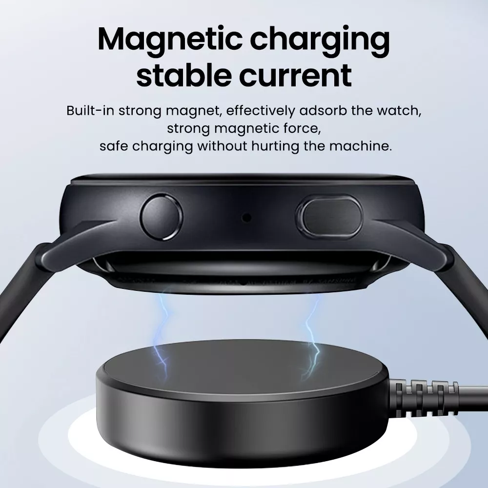 CARGADOR SAMSUNG GALAXY WATCH CLASSIC 4 3 ACTIVE2 CABLE R500 COLOR NEGRO - 4