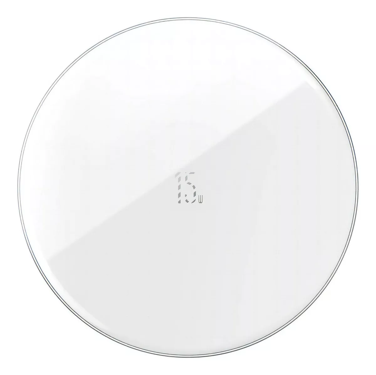 CARGADOR INALAMBRICO CARGA RAPIDA BASE DE CARGA BASEUS COLOR BLANCO - 1