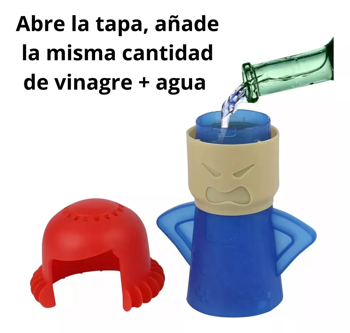 10 UNIDAD LIMPIADOR MICROONDAS ANGRY MAMA HOGAR COCINA VAPOR - 4