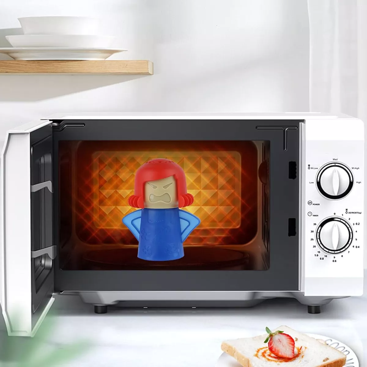 LIMPIADOR DE MICROONDAS ANGRY MAMA LIMPIA FÁCILMENTE 7MIN - 2