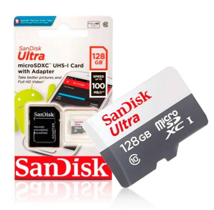 TARJETA DE MEMORIA SANDISK MICROSD 128 GB 100MBPS CLASE 10 PRO EDITION - 2