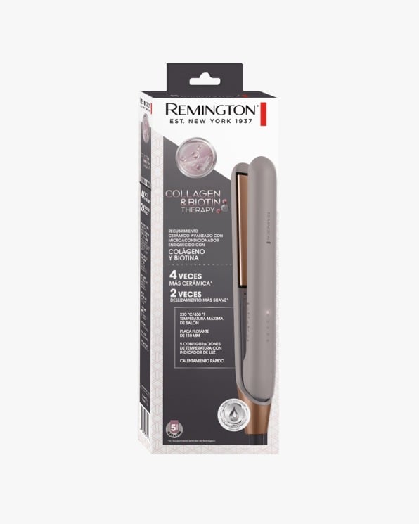 ALISADOR DE CABELLO REMINGTON COLLAGEN THERAPY - S31A - 8