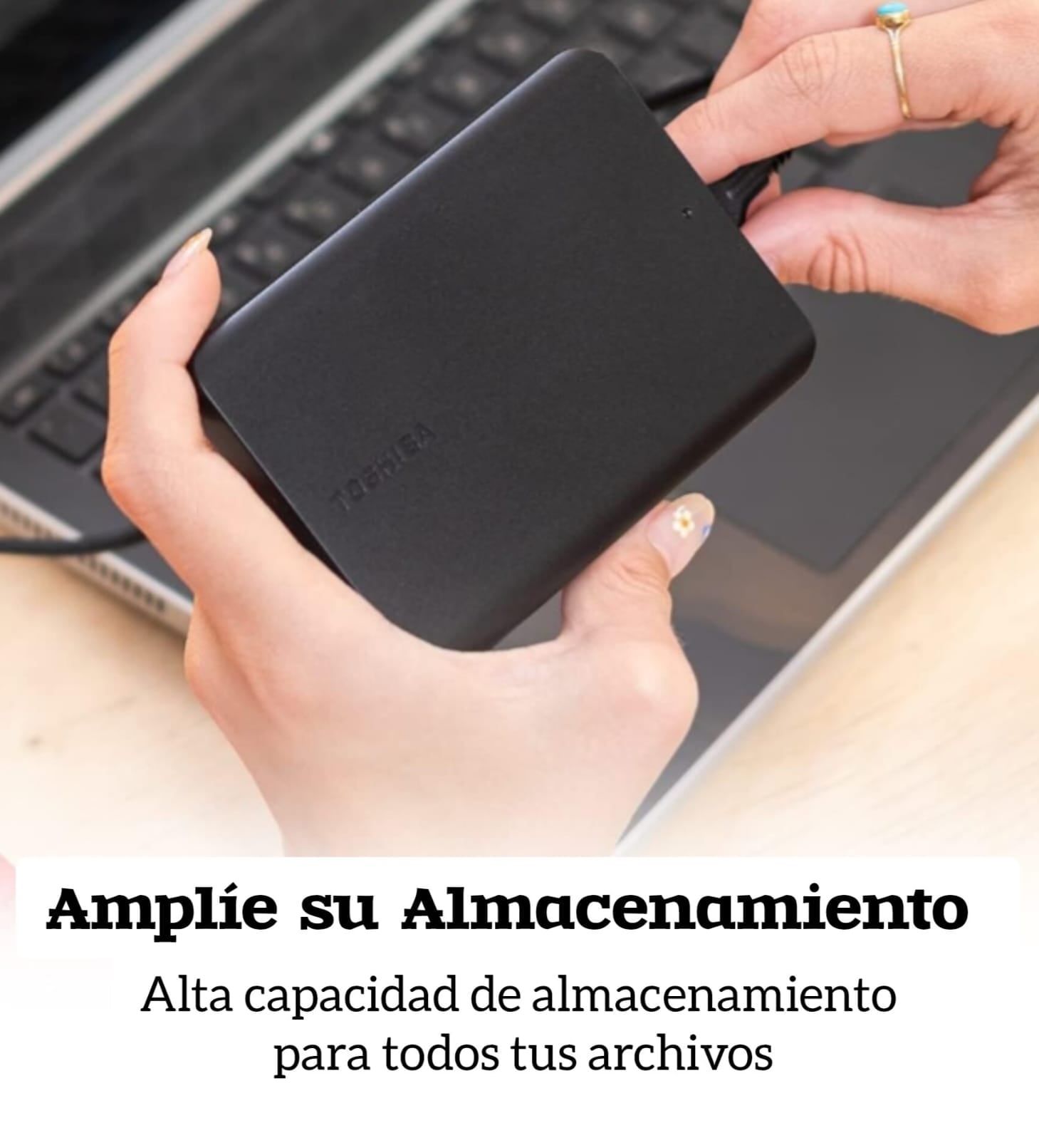 DISCO DURO EXTERNO TOSHIBA CANVIO BASICS 2T HDTB520XK3AA - 4