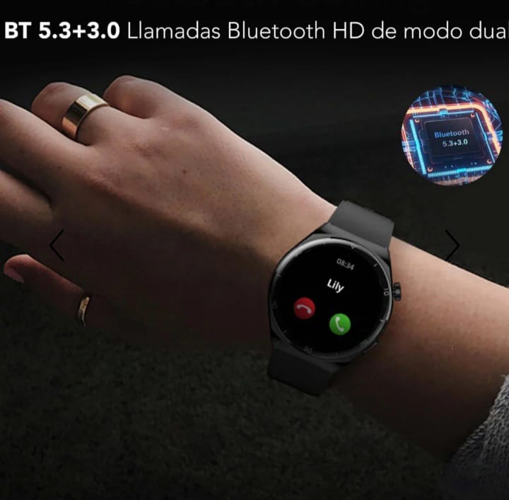 RELOJ INTELIGENTE SMARTWATCH AIWA DEPORTIVO IP67 AWSAM05BB - 4