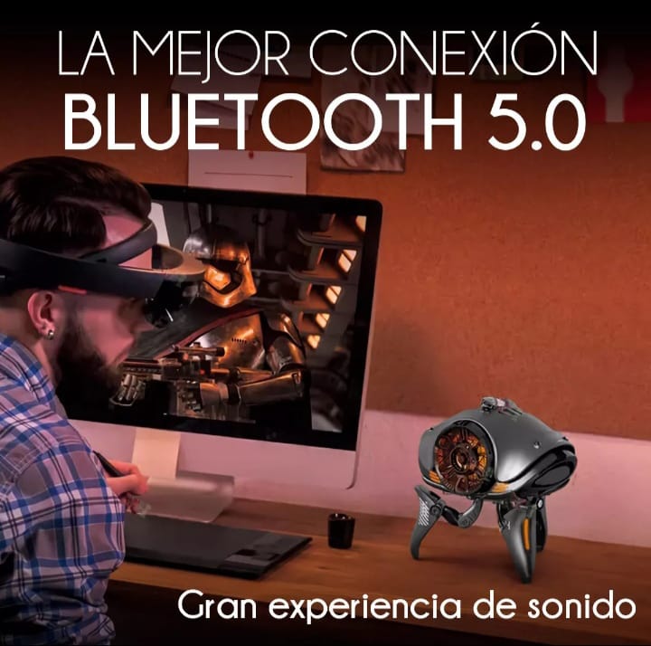 PARLANTE BLUETOOTH PORTÁTIL PROLINE V3NOM MASTERG - 2