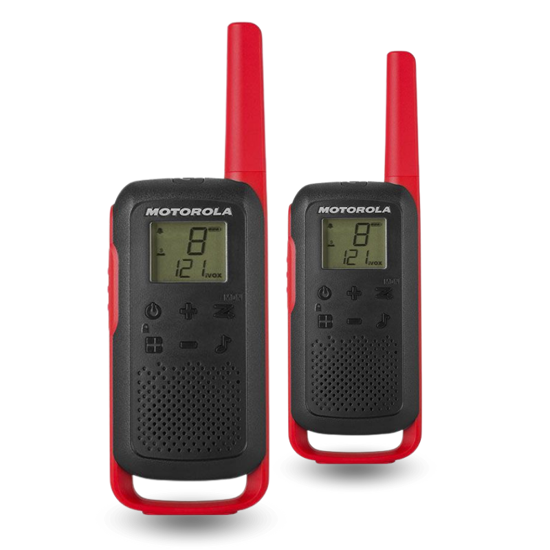 SET MOTOROLA 2 WALKIE TALKIE T210 -CL - 1