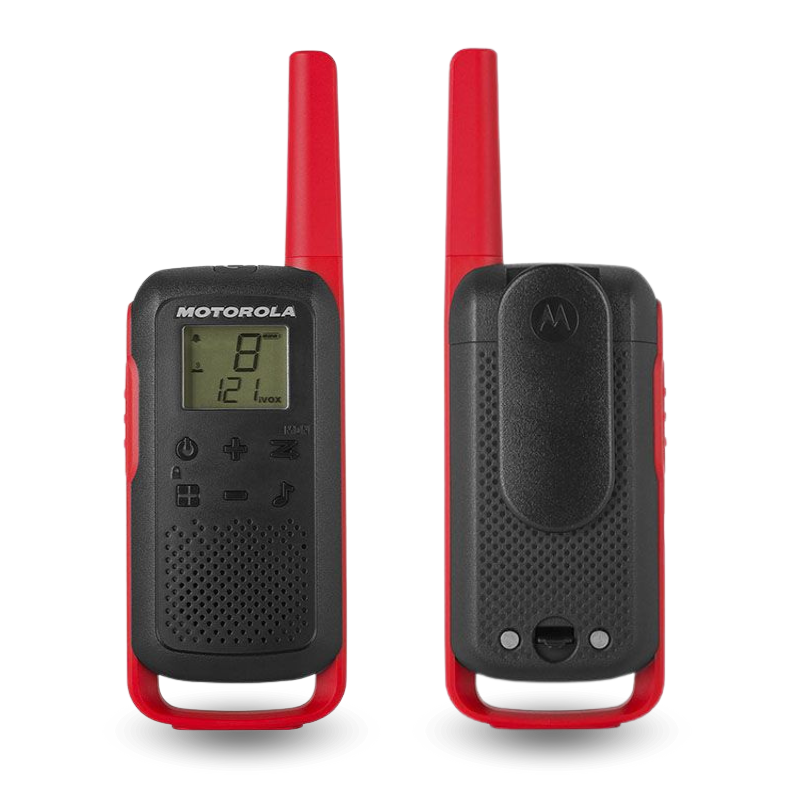 SET MOTOROLA 2 WALKIE TALKIE T210 -CL - 2