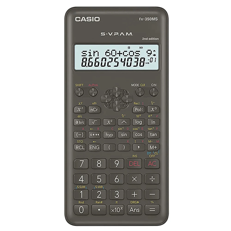 CALCULADORA CASIO NEGRO - 1