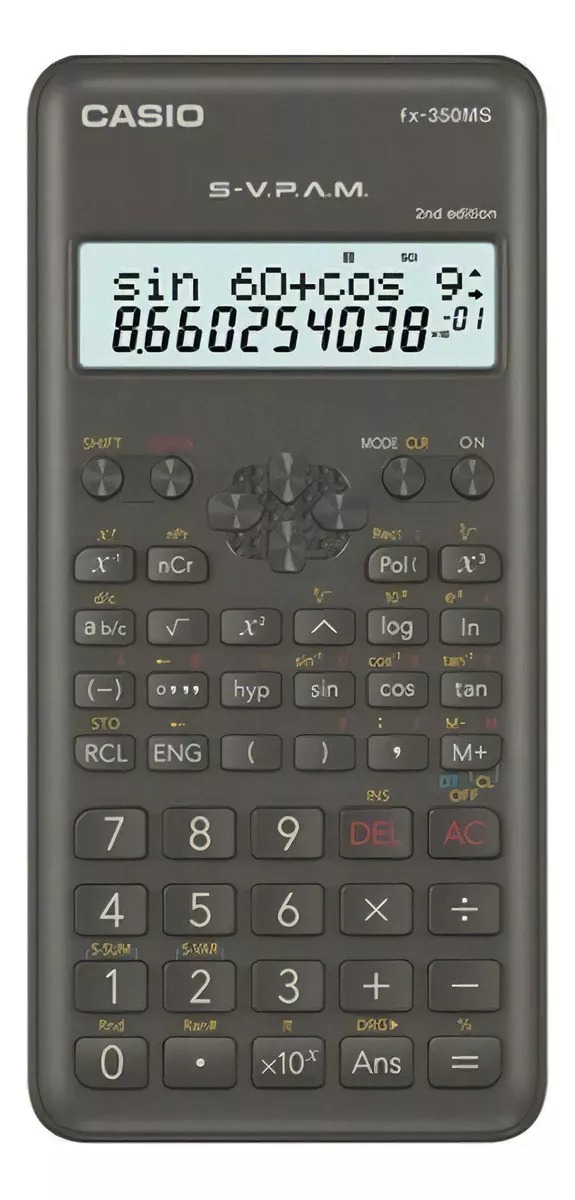 CALCULADORA CASIO NEGRO - 1