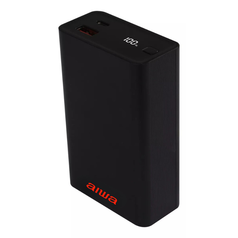 POWER BANK USB 2.0/3.0 AIWA 20.000 MAH ACERO INOXIDABLE - 2