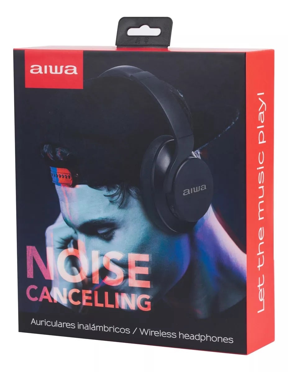 AUDÍFONOS BLUETOOTH AIWA NOISE CANCELLING AW-KNC1090L - 2
