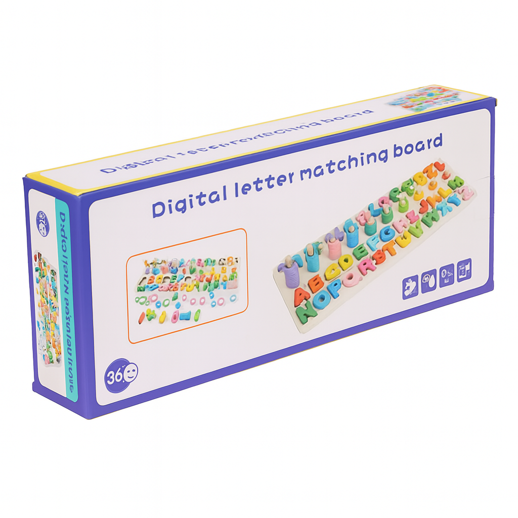 JUGUETES MONTESSORI DE EMPAREJAMIENTO Y CONTEO GEOME TRICO - 4
