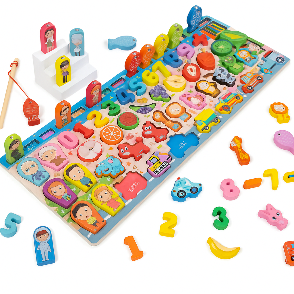 JUEGO MONTESSORI EDUCATIVO DE APRENDIZAJE - 1