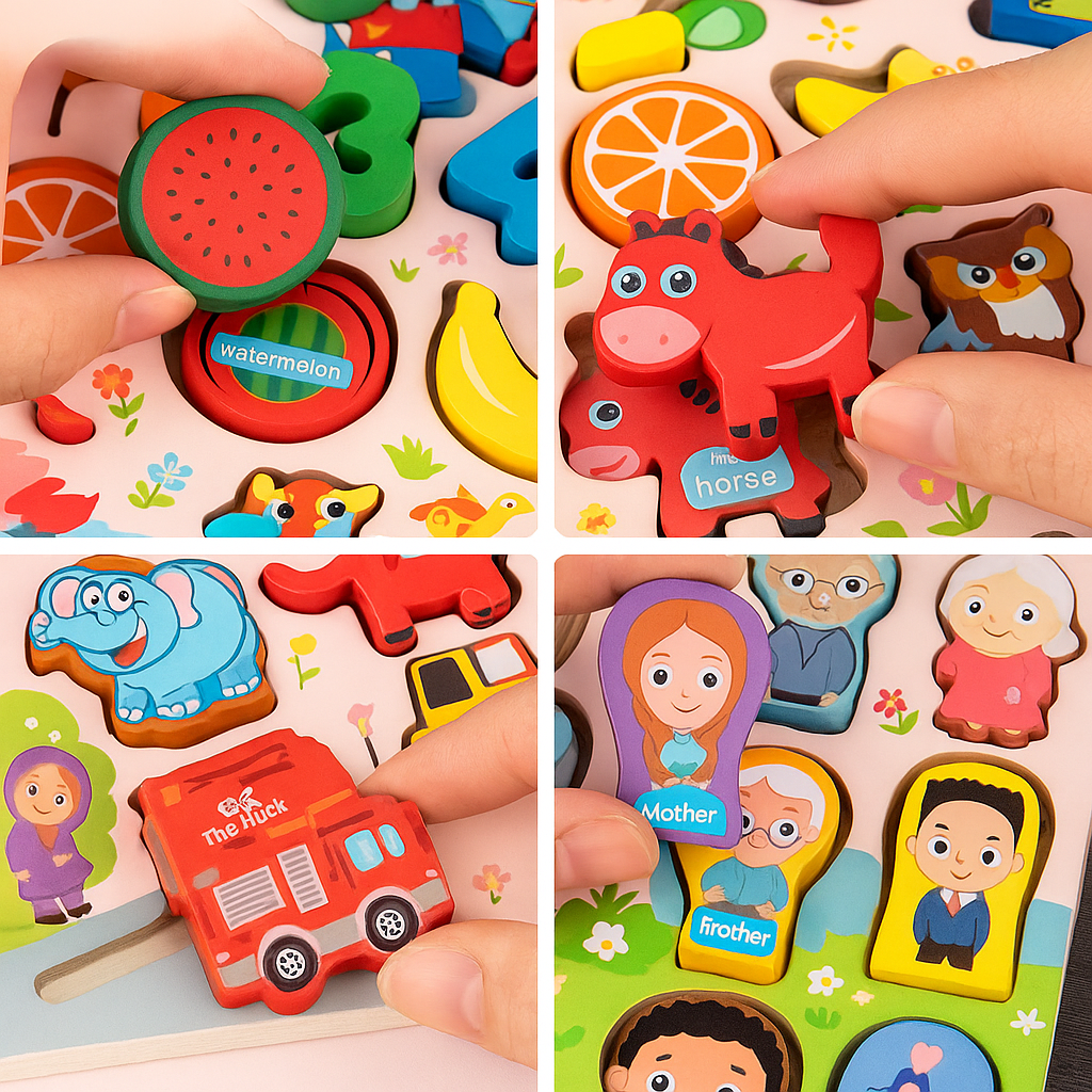 JUEGO MONTESSORI EDUCATIVO DE APRENDIZAJE - 2