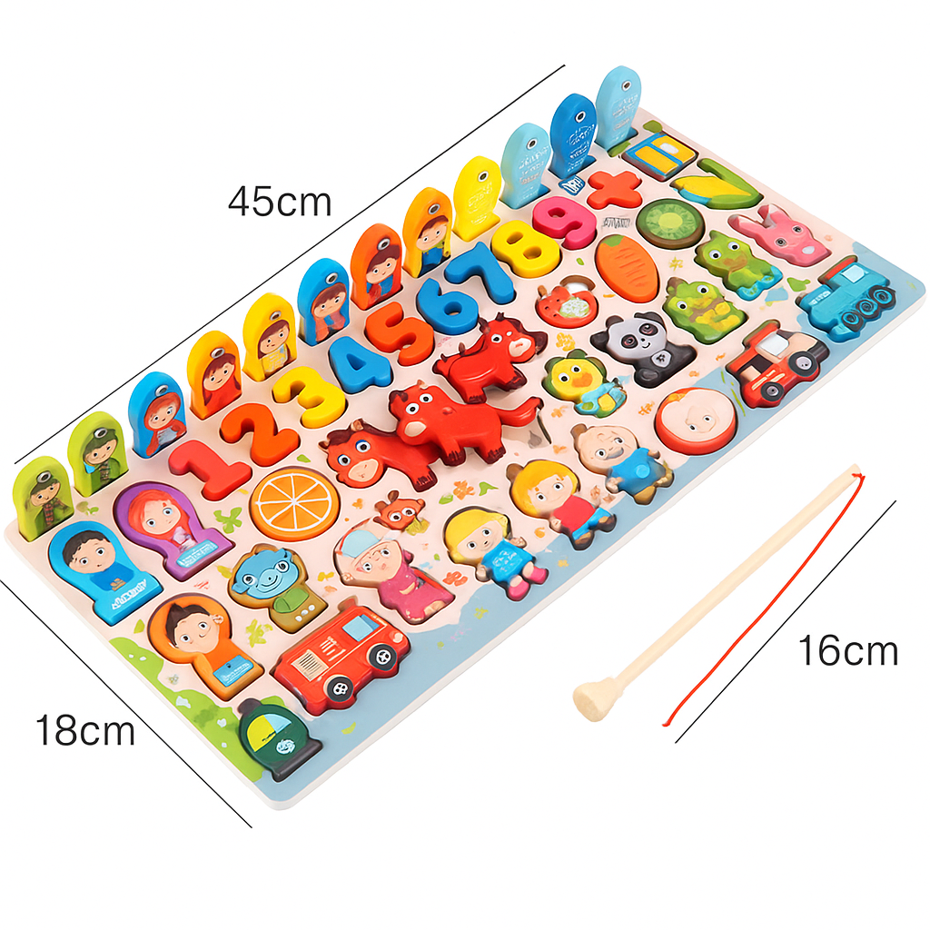 JUEGO MONTESSORI EDUCATIVO DE APRENDIZAJE - 5