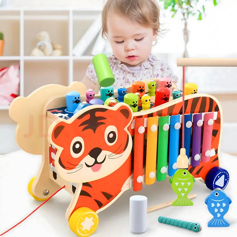 PEGA AL TOPO JUEGO MONTESSORI Y MULTIFUNCIONAL PARA NIÑOS - 3