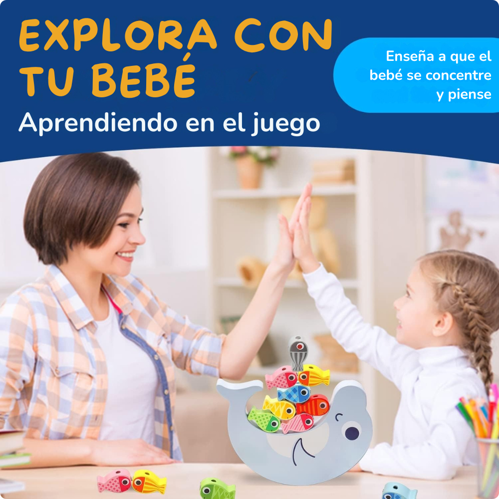 JUEGO DE PESCA EDUCATIVO MAGNE TICO MONTESSORI DE MADERA - 3