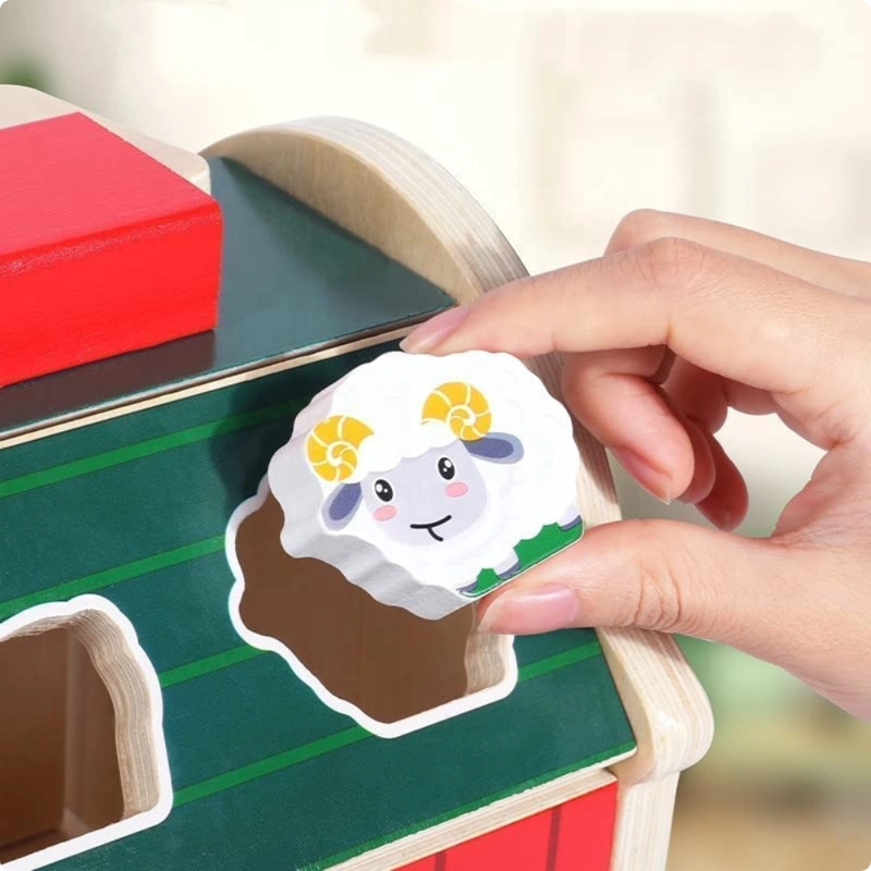 GRANJA DIDACTICA DE MADERA JUEGO EDUCATIVO INFANTIL - 5