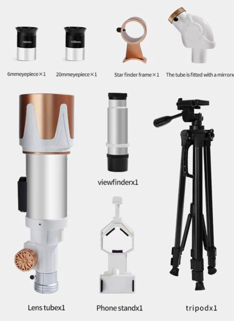 TELESCOPIO ASTRONOMICO ALTA DEFINICION CON TRIPODE - 7