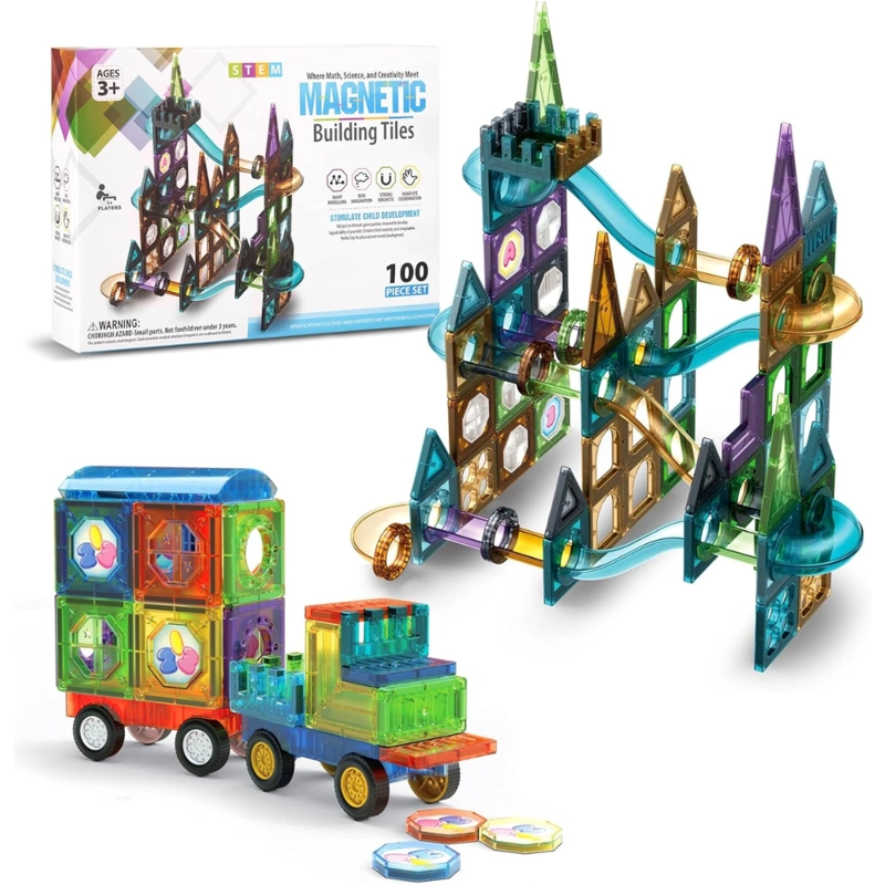 SET DE BLOQUES MAGNE TICOS STEM – 100 PIEZAS - 1