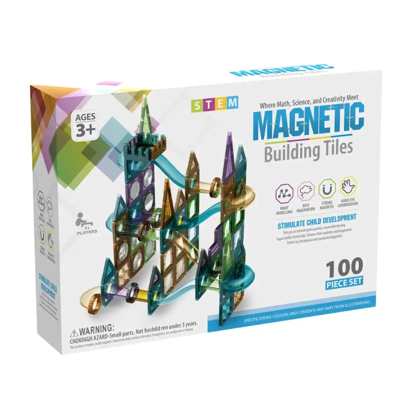 SET DE BLOQUES MAGNE TICOS STEM – 100 PIEZAS - 7