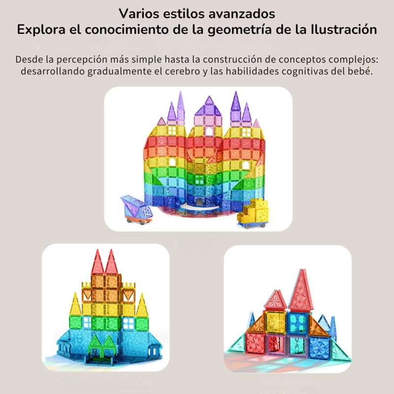 SET DE BLOQUES MAGNE TICOS DIAMONDS SERIES – 80 PIEZAS - 4