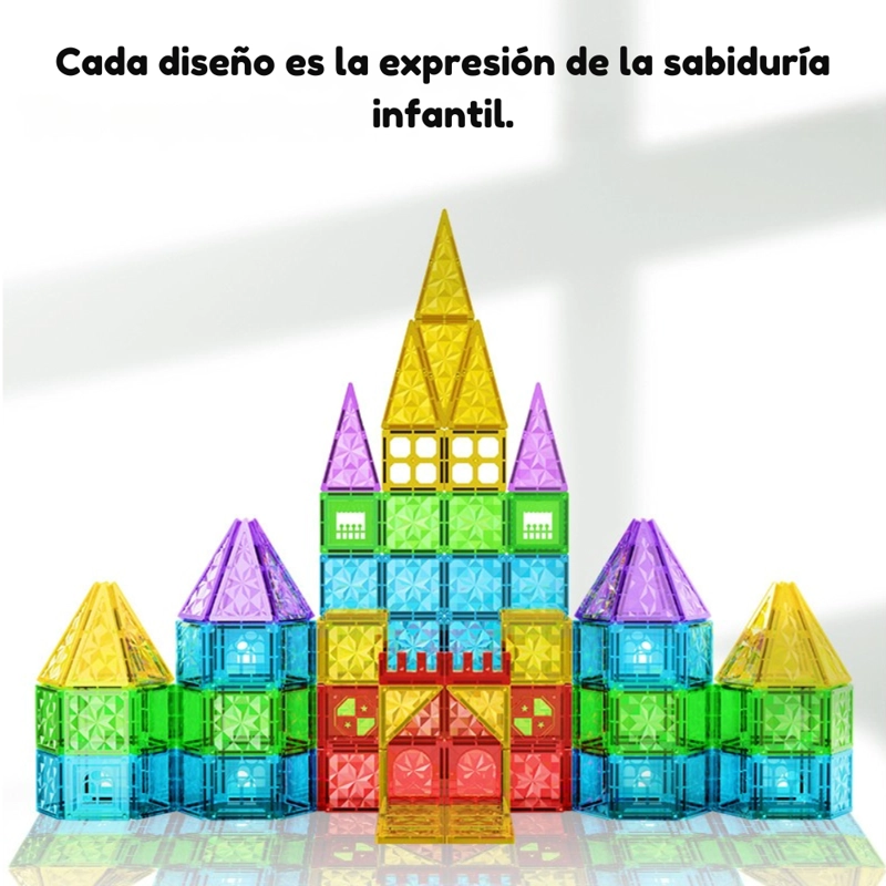 SET DE BLOQUES MAGNE TICOS DIAMONDS SERIES – 80 PIEZAS - 5