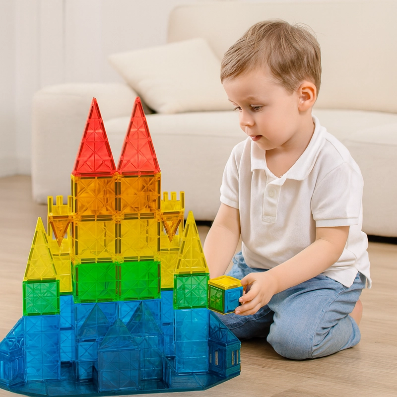 SET DE BLOQUES MAGNE TICOS DIAMONDS SERIES – 80 PIEZAS - 6