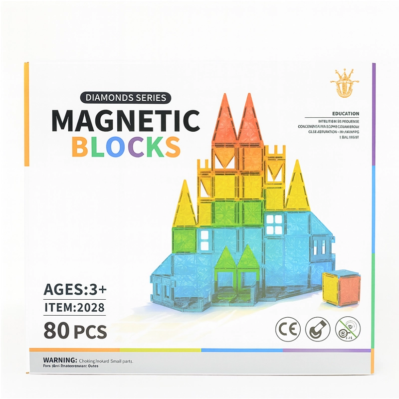 SET DE BLOQUES MAGNE TICOS DIAMONDS SERIES – 80 PIEZAS - 7