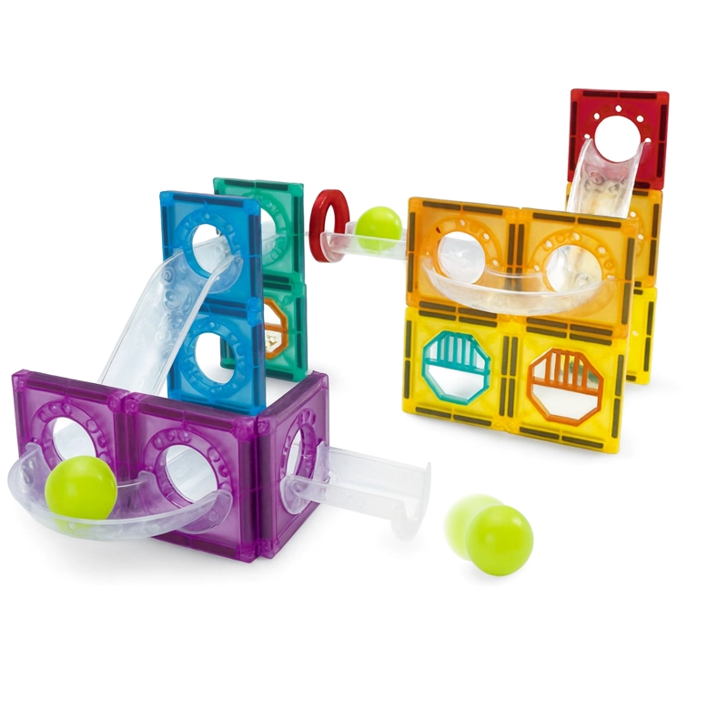 SET DE BLOQUES MAGNE TICOS Y PISTA STEM – 45 PIEZAS - 1