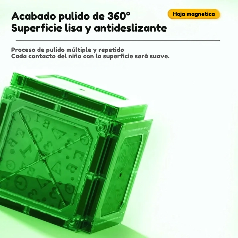 SET DE BLOQUES MAGNE TICOS Y PISTA STEM – 45 PIEZAS - 4