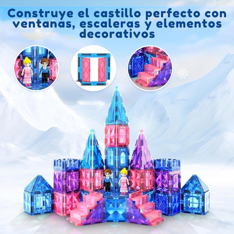 SET DE BLOQUES MAGNE TICOS DIAMOND SERIES – 96 PIEZAS - 6