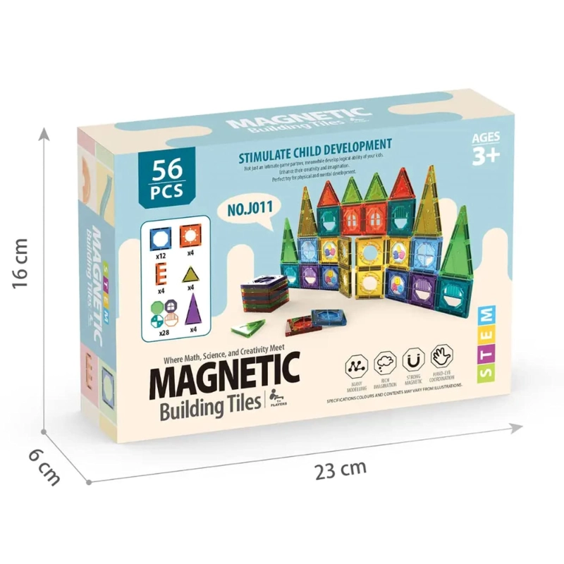 SET DE BLOQUES MAGNE TICOS STEM – 56 PIEZAS - 7
