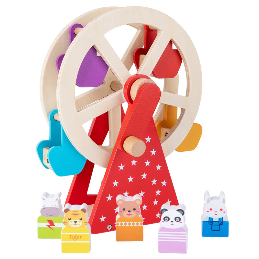 MOLINO DIDACTICO DE MADERA JUEGO EDUCATIVO MONTESSORI - 1