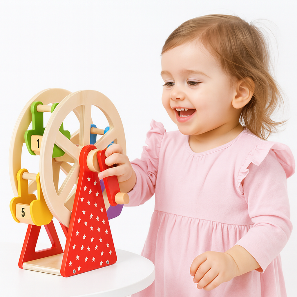 MOLINO DIDACTICO DE MADERA JUEGO EDUCATIVO MONTESSORI - 7