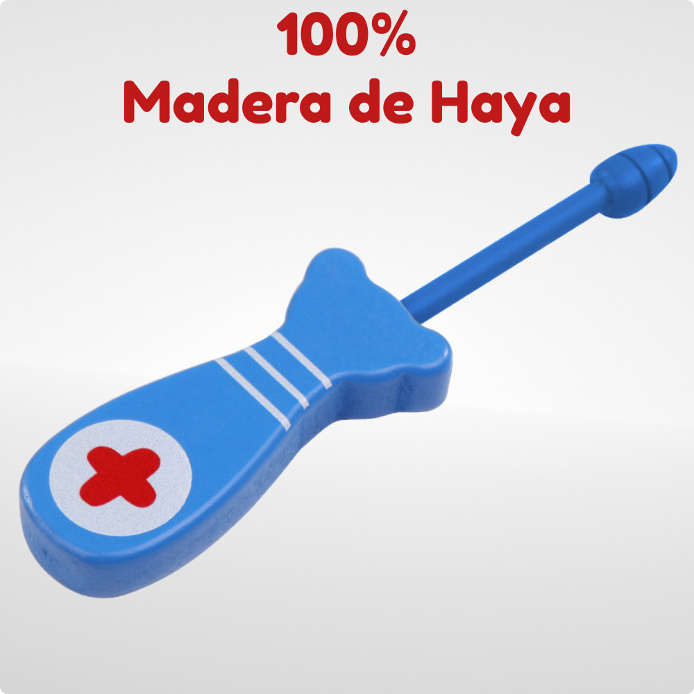SET ME DICO INFANTIL DE MADERA MONTESSORI - 6
