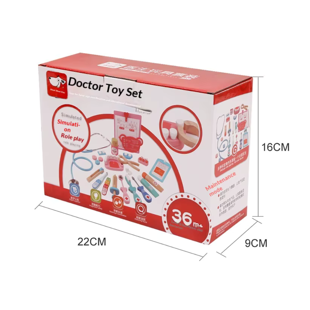 SET ME DICO INFANTIL DE MADERA MONTESSORI - 7