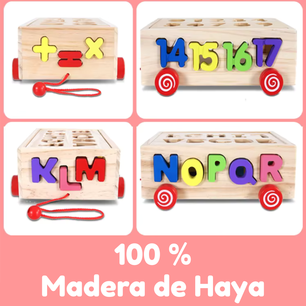 AUTO DIDACTICO DE NUMEROS Y LETRAS MONTESSORI - 6