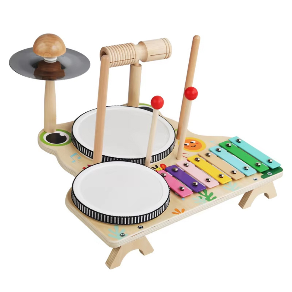 MESA MUSICAL RANA DE MADERA MONTESSORI - 1
