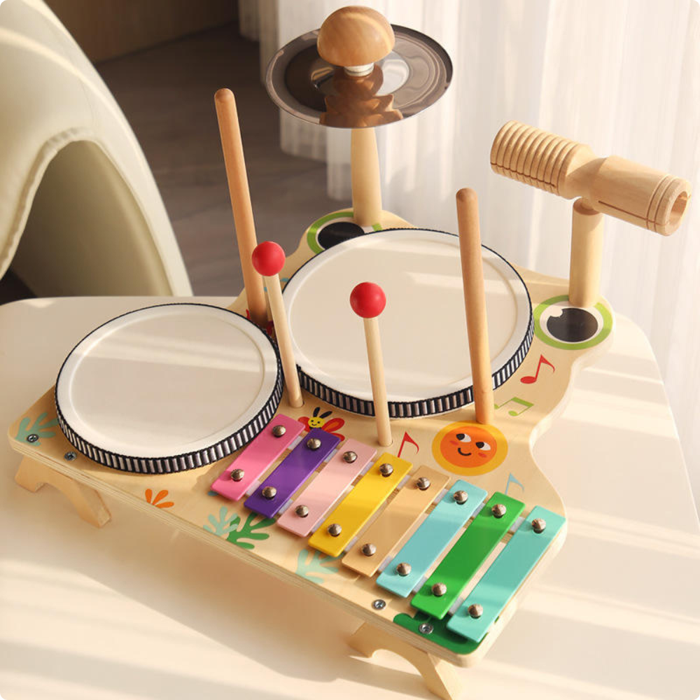 MESA MUSICAL RANA DE MADERA MONTESSORI - 2