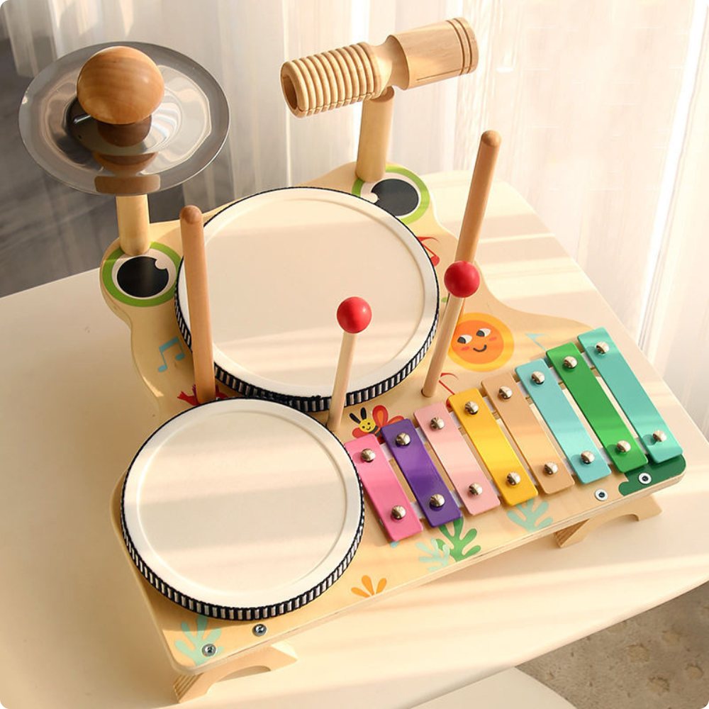 MESA MUSICAL RANA DE MADERA MONTESSORI - 4