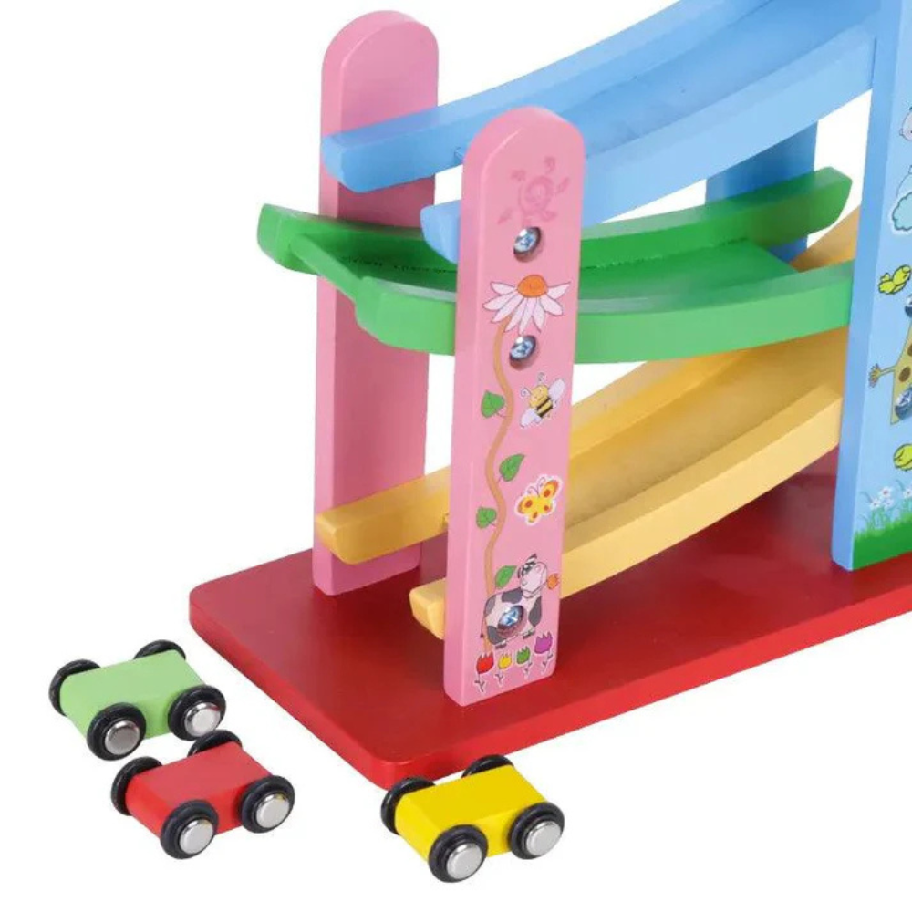 PISTA DE AUTO JUEGO DIDACTICO EDUCATIVO MONTESSORI - 1