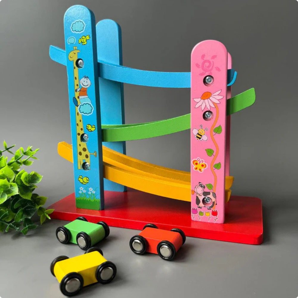 PISTA DE AUTO JUEGO DIDACTICO EDUCATIVO MONTESSORI - 5