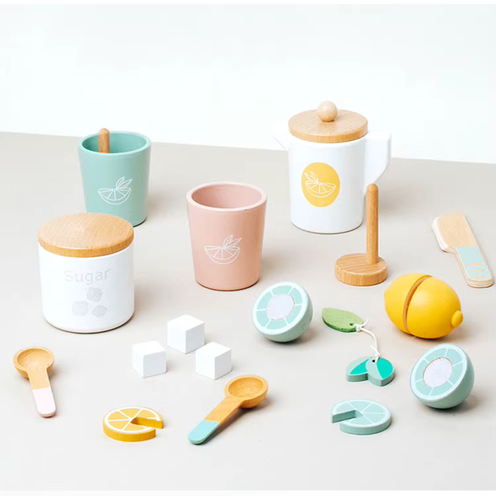 SET DE TE  Y LIMON DE MADERA MONTESSORI - 3