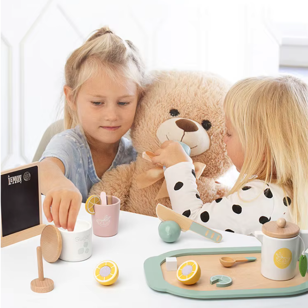 SET DE TE  Y LIMON DE MADERA MONTESSORI - 8