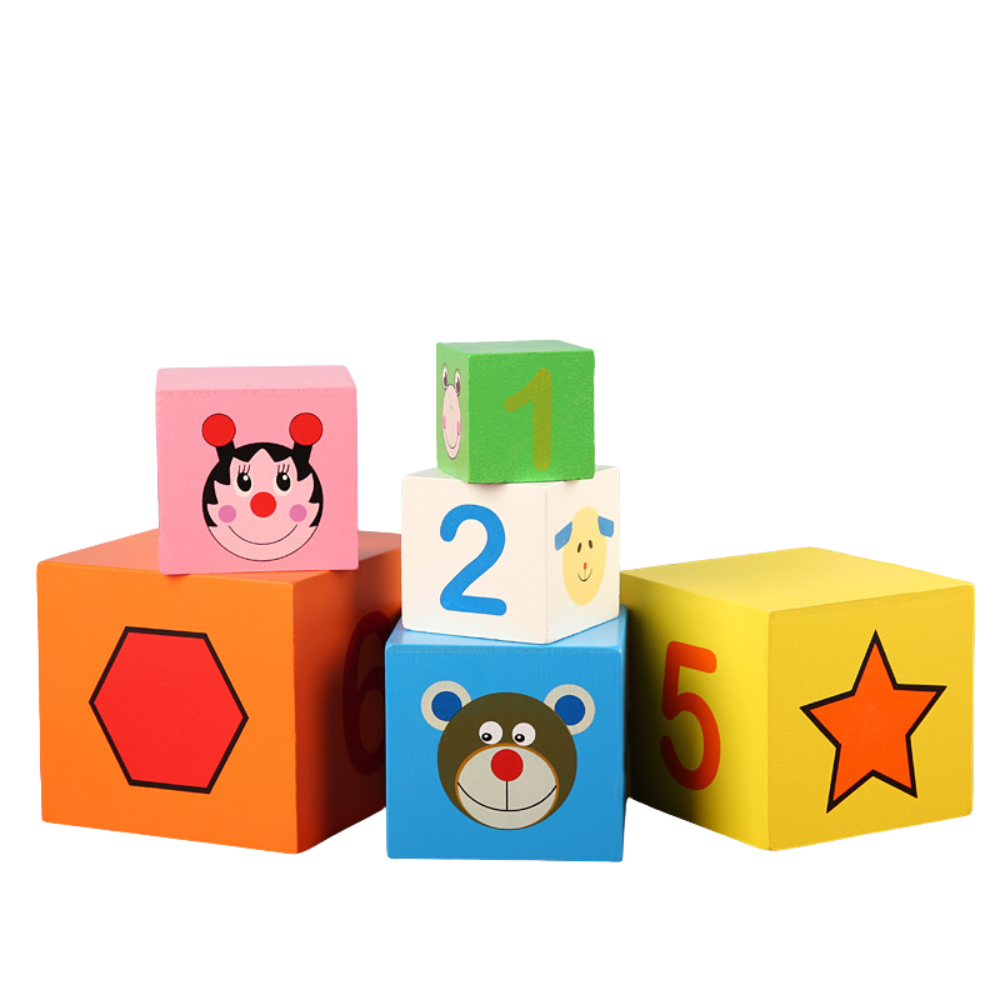 CUBOS DE COLORES DIDACTICOS MONTESSORI - 1