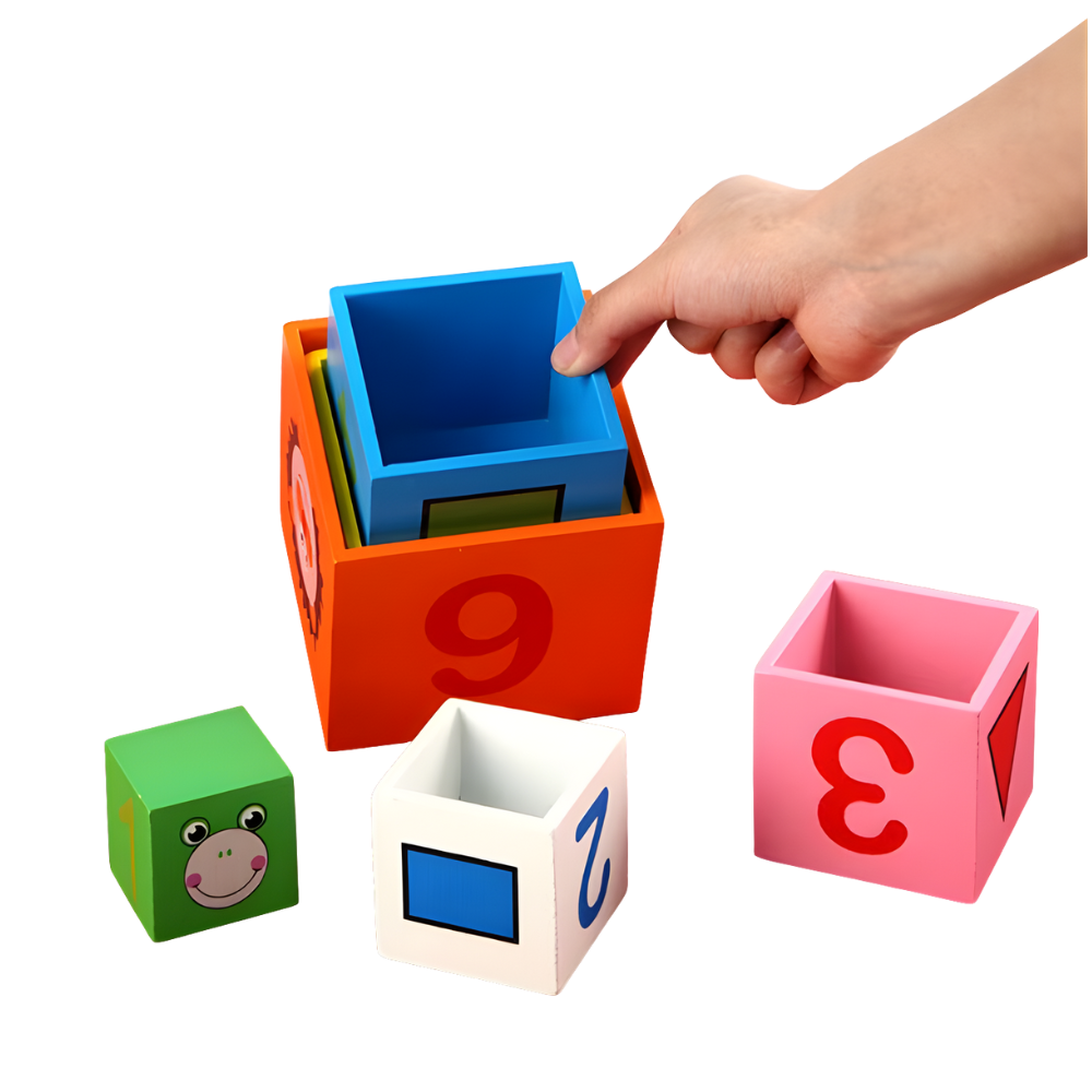 CUBOS DE COLORES DIDACTICOS MONTESSORI - 2