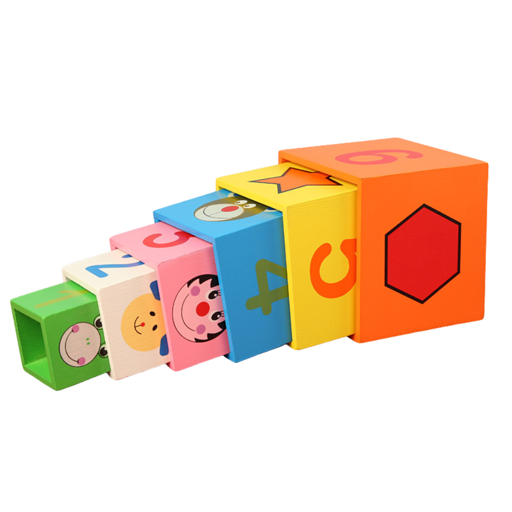 CUBOS DE COLORES DIDACTICOS MONTESSORI - 3